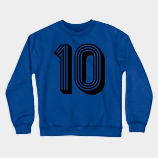 Mexican Team Sports # 10 - Black Crewneck Sweatshirt